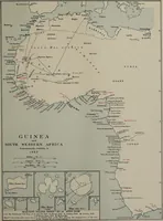 An illustration from Martin Behaim, his life and his globe / by E.G. Ravenstein ; with a facsimile of the globe printed in colours, eleven maps and seventeen illustrations. (1908)