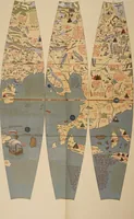 An illustration from Martin Behaim, his life and his globe / by E.G. Ravenstein ; with a facsimile of the globe printed in colours, eleven maps and seventeen illustrations. (1908)