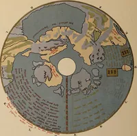An illustration from Martin Behaim, his life and his globe / by E.G. Ravenstein ; with a facsimile of the globe printed in colours, eleven maps and seventeen illustrations. (1908)