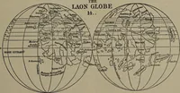 An illustration from Martin Behaim, his life and his globe / by E.G. Ravenstein ; with a facsimile of the globe printed in colours, eleven maps and seventeen illustrations. (1908)