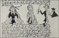 An illustration from Sternglaube und Sterndeutung : die Geschichte und das Wesen der Astrologie / unter Mitwirkung von Carl Bezold dargestellt von Franz Boll. (1926)