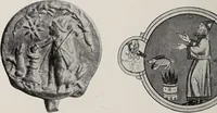 Picture 49 of 50 from Sternglaube und Sterndeutung : die Geschichte und das Wesen der Astrologie / unter Mitwirkung von Carl Bezold dargestellt von Franz Boll. (1926), leaf 252
