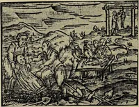 An illustration from Le musée des sorciers : mages et alchemistes / par Grillot de Givry. (1929)