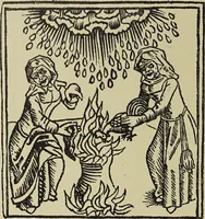 Picture 155 of 351 from Le musée des sorciers : mages et alchemistes / par Grillot de Givry. (1929), leaf 210