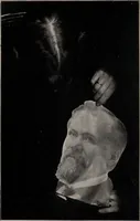 An illustration from Phenomena of materialisation : a contribution to the investigation of mediumistic teleplastics / by Baron von Schrenck Notzing ; translated by E.E. Fournier d'Albe. (1923)
