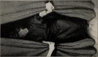 An illustration from Phenomena of materialisation : a contribution to the investigation of mediumistic teleplastics / by Baron von Schrenck Notzing ; translated by E.E. Fournier d'Albe. (1923)
