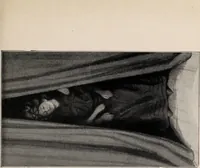 An illustration from Phenomena of materialisation : a contribution to the investigation of mediumistic teleplastics / by Baron von Schrenck Notzing ; translated by E.E. Fournier d'Albe. (1923)