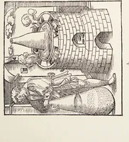 An illustration from Alchemy: ancient and modern : being a brief account of the alchemistic doctrines, and their relations, to mysticism on the one hand, and to recent discoveries in physical science on the other hand ; together with some particulars regarding the lives and teachings of the most noted alchemists / by H. Stanley Redgrove. (1911)