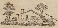 An illustration from Réponse au discours de M. O-Rian [sic, i.e. O'Ryan] agrégé au College de médecine de Lyon : sur le magnétisme animal / Par M. Janin de Combe-Blanche. (1784)