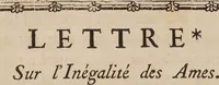 An illustration from Lettres philosophiques sur les physionomies / [Anon]. (1748)