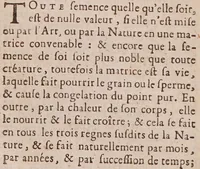 An illustration from Cosmopolite, ou nouvelle lumière chymique, pour servir d'éclaircissement aux trois principes de la nature, exactement décrits dans les trois traitez suivans: Le Ier. De la nature en général, où il est parlé du mercure: Le II. Du soufre: Le III. Du vray sel des philosophes / [Michał Sędziwój]. (1723)
