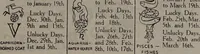 Picture 5 of 12 from Beecham-Veno book on fortune telling / issued from the Beecham-Veeno Central Distributing Depot. (1930), leaf 23