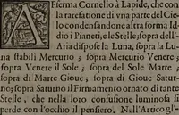 An illustration from Secreti astrologici celesti, et terrestri motivati dalle comete e suelati alla curiosità de gl'animi virtuosi ... Con molti varii successi, principio, e fine del mondo, origine, nascita, e venuta dell'Antichristo, et altre curiosità filosofiche e meteorologiche / Dda D. Agostino Maccari. (1681)