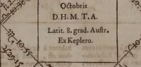Picture 2 of 14 from Astrologia Gallica prinipiis et rationibus propriis stabilita. Atque in XXVI. libros distributa. Non solùm astrologiae judiciariae studiosis, sed etiam philosophia, medicis, & theologis omnibus per necessaria: quippe multa complectens eximia ad scientias illas spectantia / Opera & studio Joannis Baptistae Morini. (1661), leaf 411