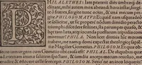 An illustration from Artis cabalisticæ scriptores: hoc est, reconditæ theologiæ et philosophiæ scriptorum: tomus I. In quo praeter Pauli Ricii theologicos et philosophicos libros sunt latini penè omnes et hebræi nonnulli præstantissimi scriptores, qui artem commentariis suis illustrarunt ... / Ex D. Ioanni Pistori Nidani ... bibliotheca. (1587)